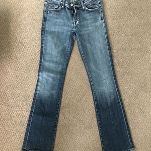 7 Jeans Bootleg Size 0